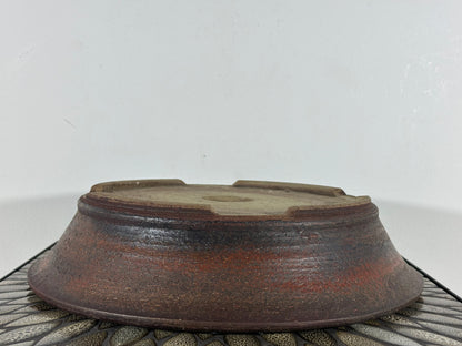 Preowned Tokoname Round Bonsai Pot - 14.25" By 3.25"