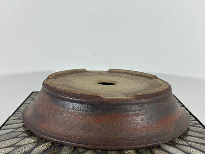 Preowned Tokoname Round Bonsai Pot - 14.25" By 3.25"