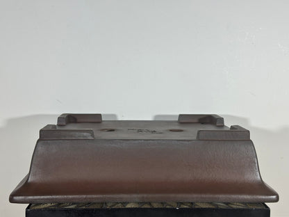 Preowned Japanese Tokoname Rectangular Bonsai Pot Yamaaki - 18.75” By 14.25”